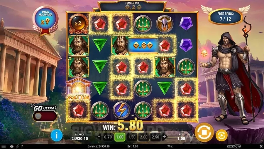 Arcade game screen with vibrant graphics at 8k8